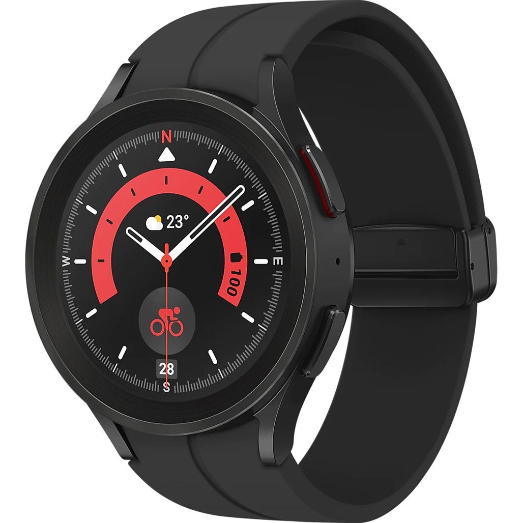 

Смарт-годинник Samsung Galaxy Watch5 Pro 45mm eSIM Black EU (SM-R925FZKASEK)