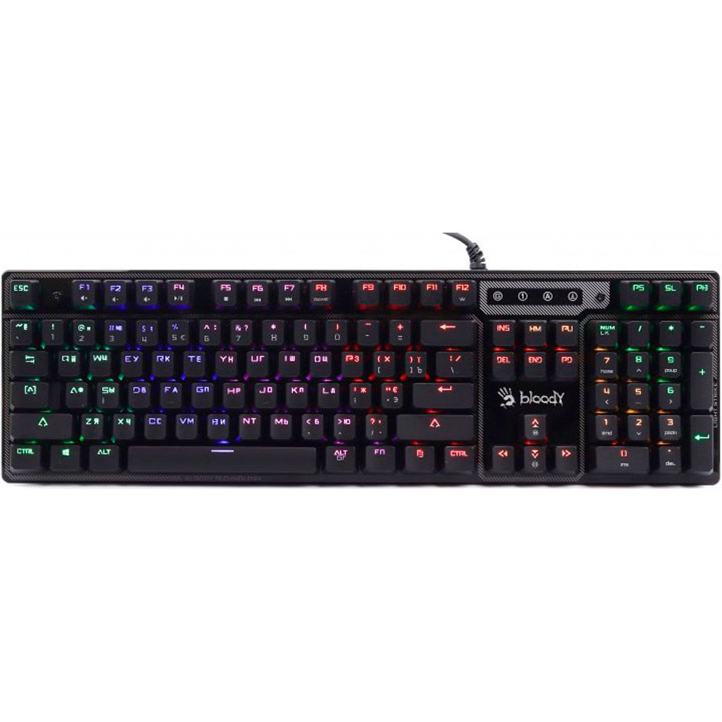 

Клавіатура Bloody B750N (Black)