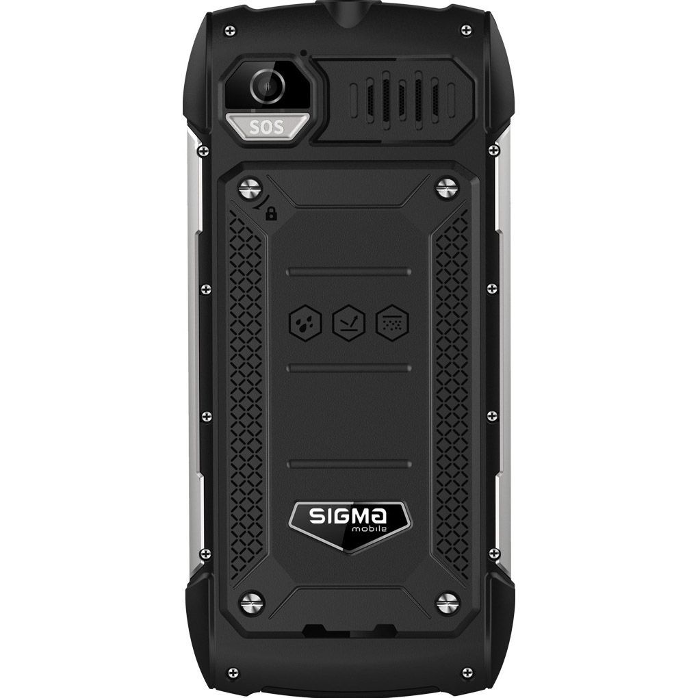 Мобільний телефон Sigma mobile X-treme PK68 Black (4827798466711) UA-UCRF