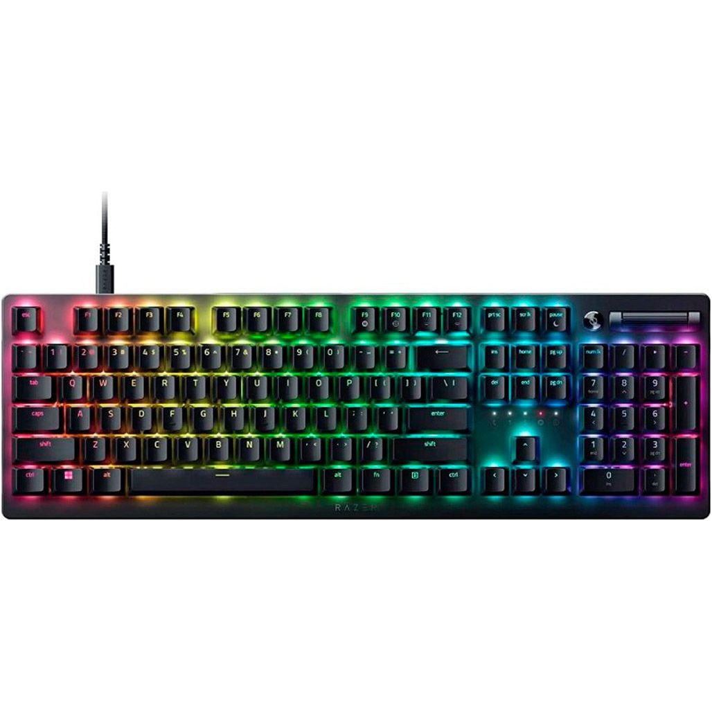 Клавиатура Razer DeathStalker V2 Purple Switch USB UA Black (RZ03-04501800-R3M1)