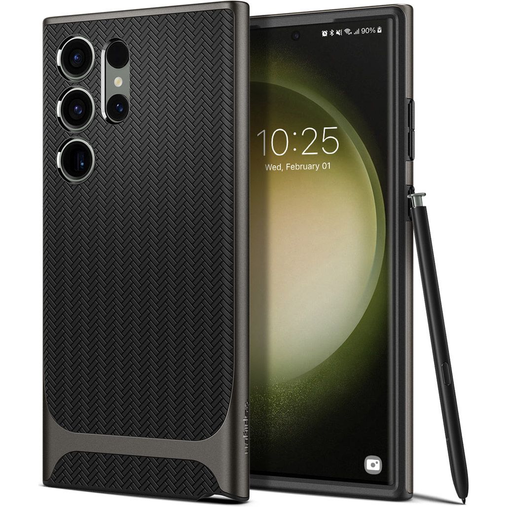 

Чохол Spigen Neo Hybrid для Samsung Galaxy S23 Ultra Gunmetal (ACS05627)