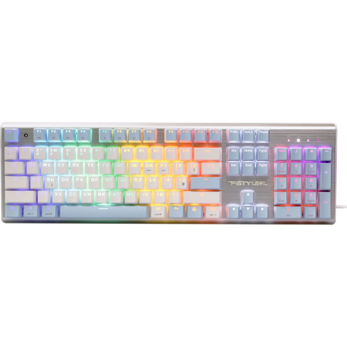 

Клавиатура A4Tech Fstyler FS100 Icy Blue