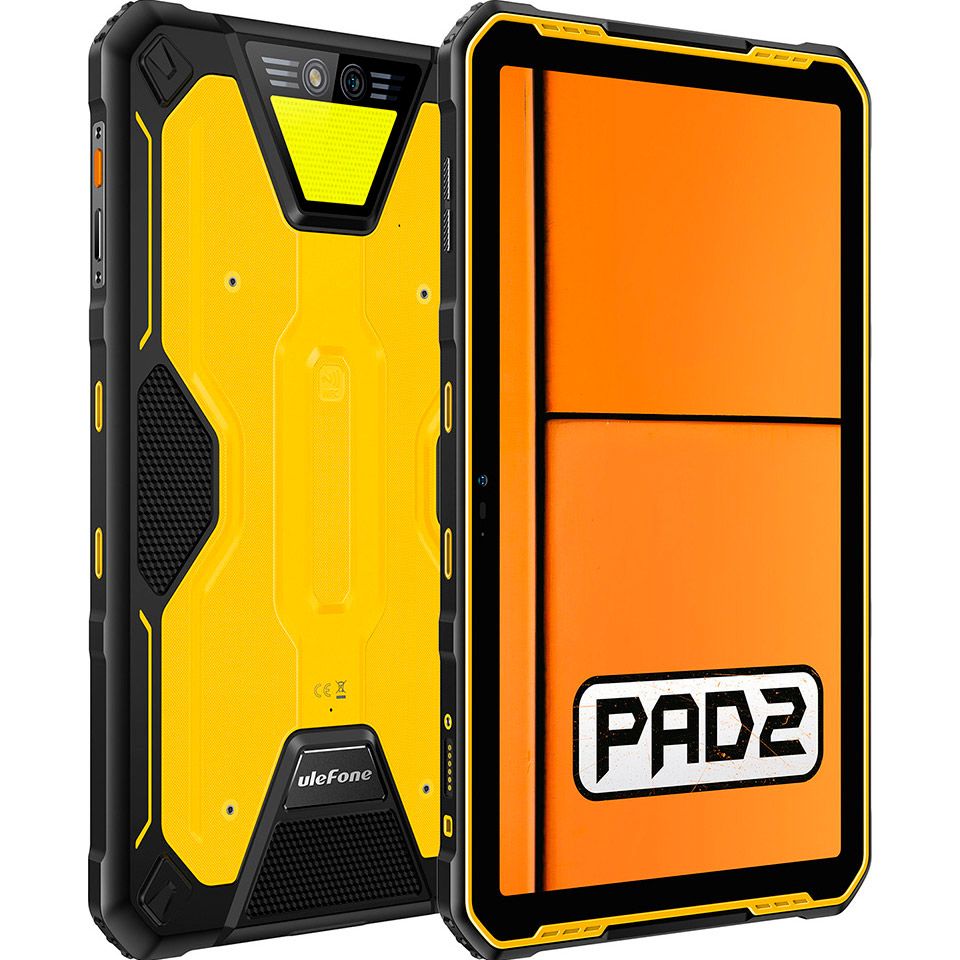 Планшет Ulefone Armor Pad 2 8/256GB LTE Black-Yellow