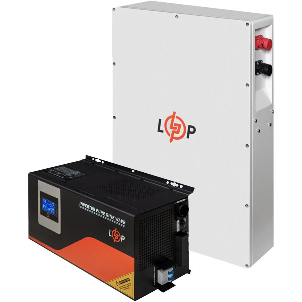 

Джерело безперебійного живлення (ДБЖ) LogicPower W4500 + АКБ LiFePO4 5120Wh (40112)