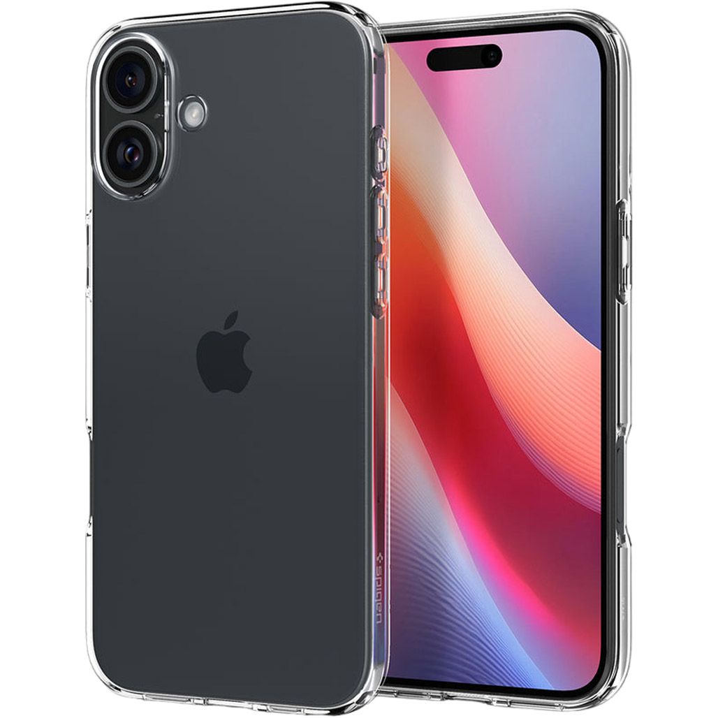 Чохол Spigen Liquid Crystal для Apple iPhone 16 Crystal Clear (ACS08190)