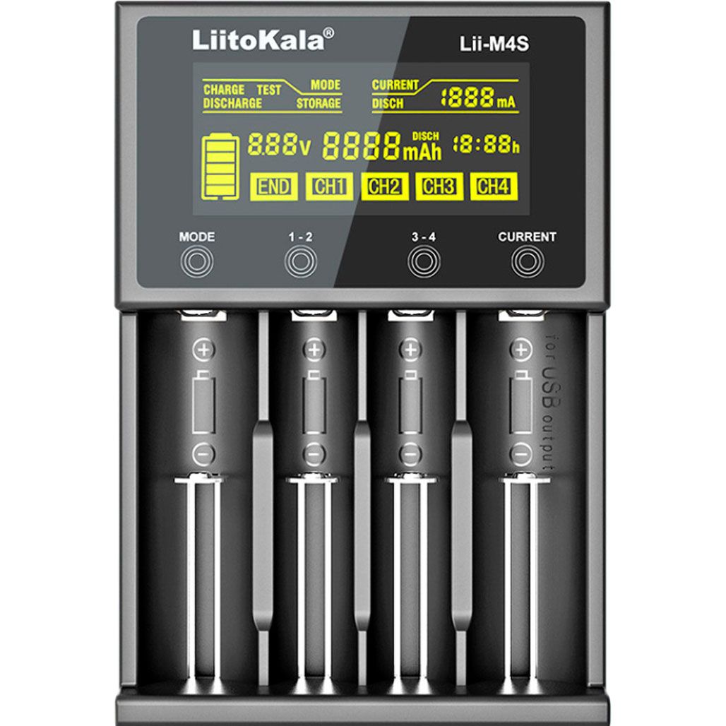 

Зарядное устройство LiitoKala Lii-M4S