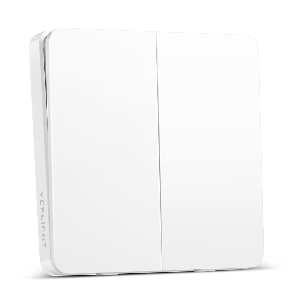 

Умный выключатель Xiaomi Yeelight Wireless Smart Switch Two Buttons (YLKG13YL, Белый