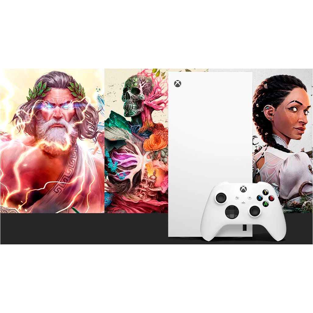 Ігрова консоль Microsoft Xbox Series X 1TB All-Digital Robot White 