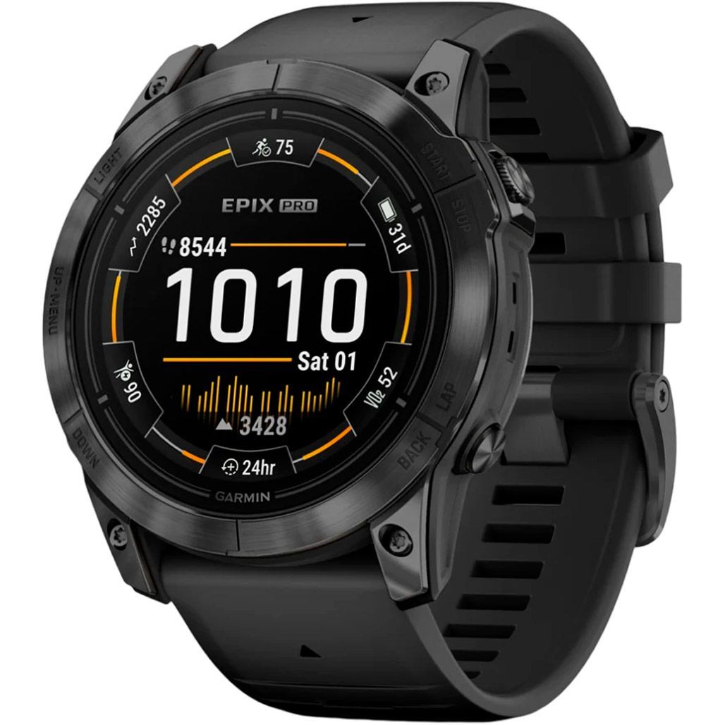 

Смарт-часы Garmin Epix Pro (Gen 2) Standard Edition 51mm Slate Grey with Black Band (010-02804-20)