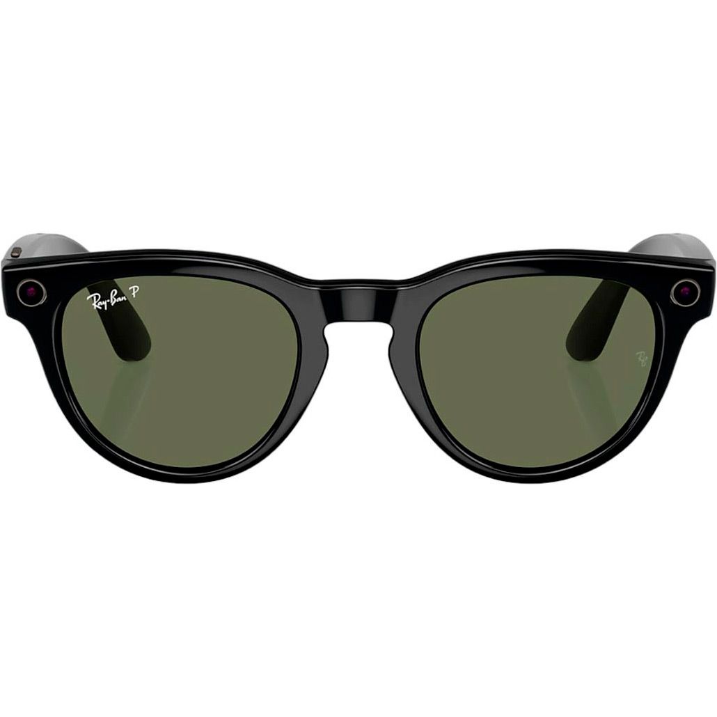 

Смарт-окуляри Ray-Ban Meta Headliner Shiny Black Frame/Green Lenses (RW4009F 601/9A 50-23)