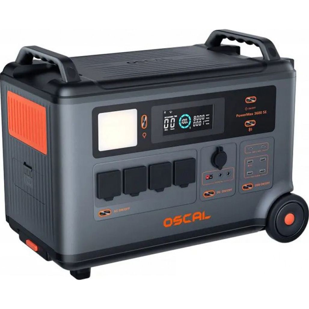 Зарядна станція Oscal PowerMax 3600SE фото 2