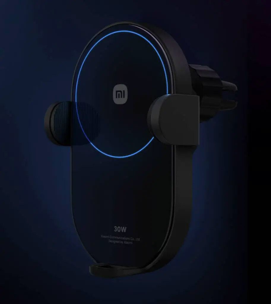 Автотримач із бездротовою зарядкою Xiaomi Mi Wireless Charger Car 30W (W03ZM)