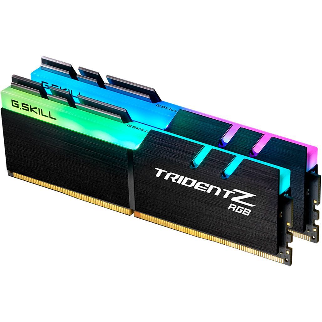 

Модуль памяти DDR4 G.Skill Trident Z RGB 2x16GB 3200MHz (F4-3200C16D-32GTZR)