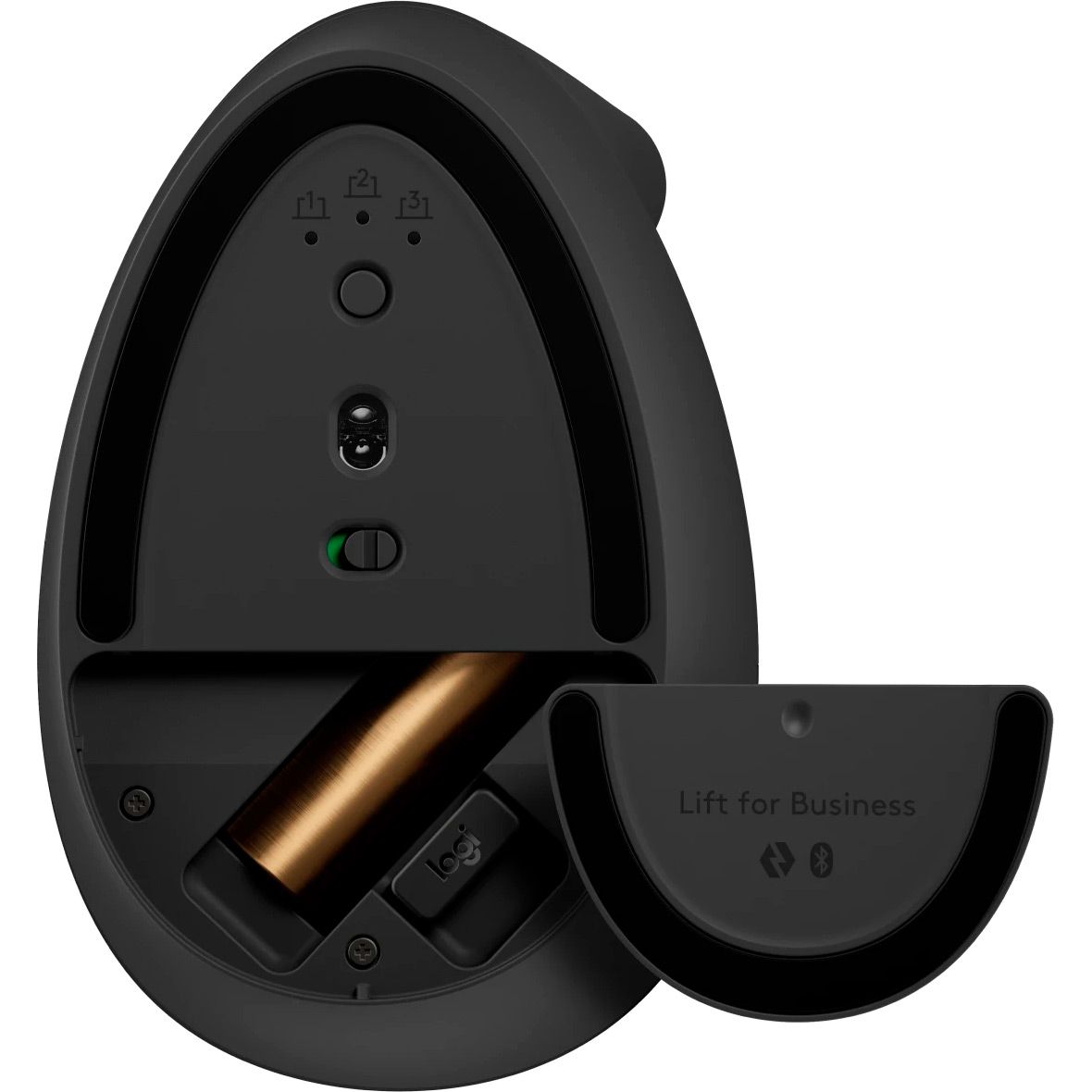Миша Logitech Lift Vertical Ergonomic for Business Graphite (910-006494)