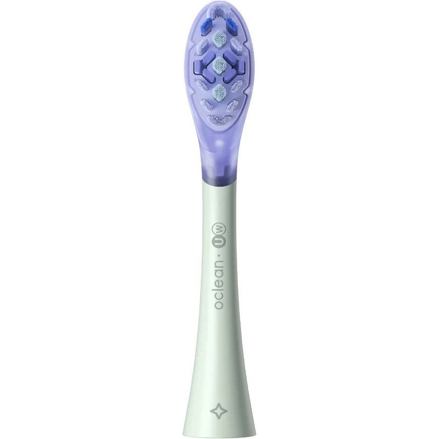 Насадка для зубної щітки Oclean UW01 G02 Ultra White Brush Head 2шт Green (6970810553529)