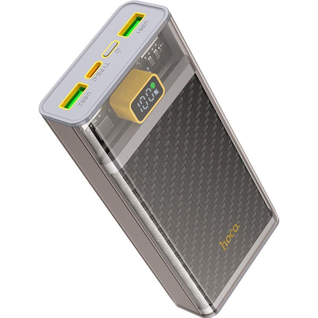 Внешний аккумулятор Hoco J103A Discovery Edition 20000mAh 22.5W Grey (788948)