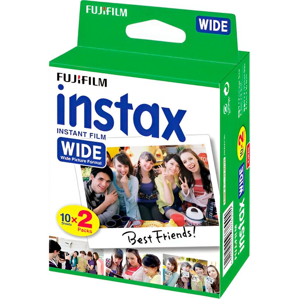 

Фотопапір Fujifilm Colorfilm Instax Wide 10x2 (16385995) Вітрина