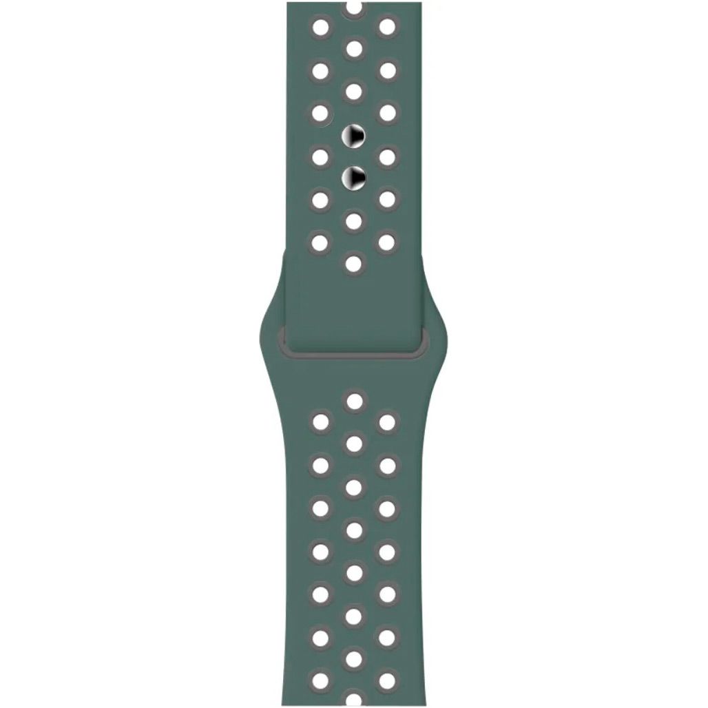 

Ремешок Sport Nike для Apple Watch 38/40/41mm Gray/Green
