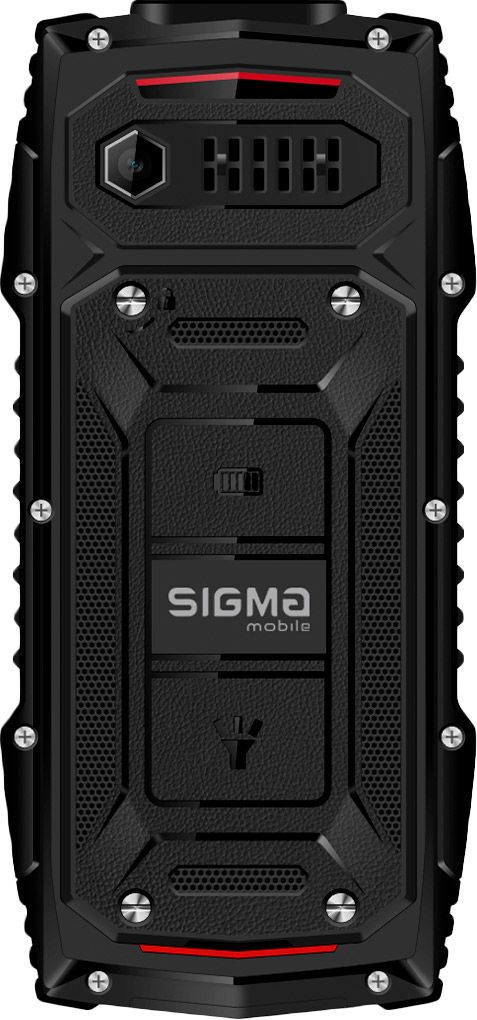 Мобильный телефон Sigma mobile X-treme AZ68 Black/Red UA-UCRF [80723] 