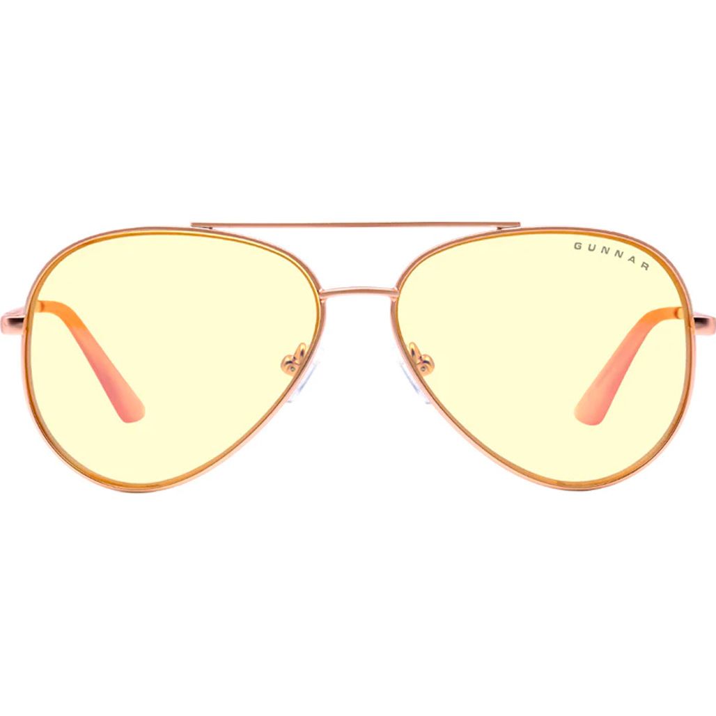 

Комп'ютерні окуляри Gunnar Maverick Rose Gold Amber (MAV-01701)