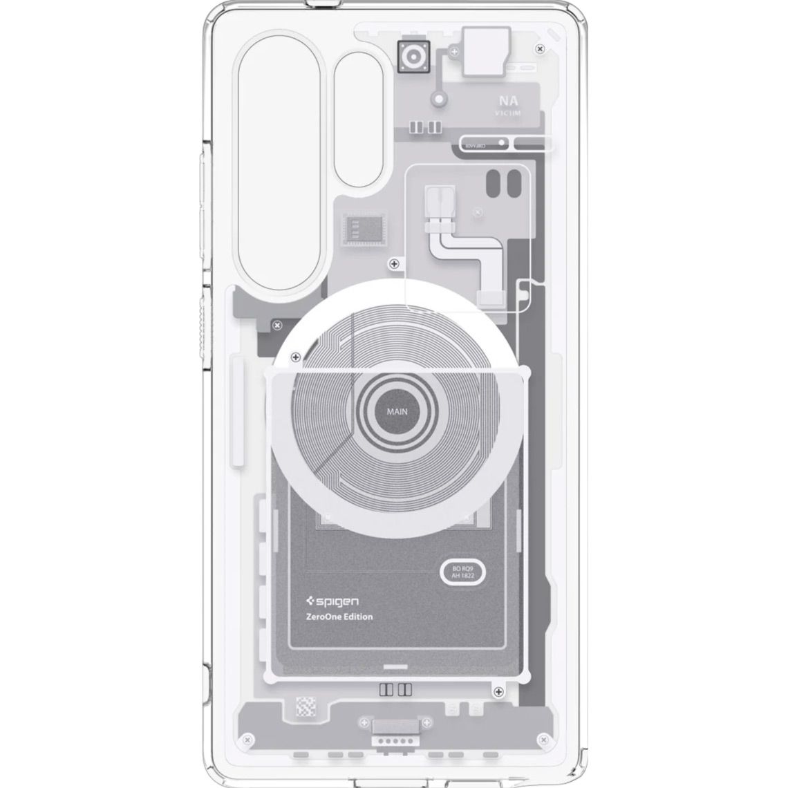 Чохол Spigen Ultra Hybrid MagSafe для Samsung Galaxy S25 Ultra Zero One White (ACS08958) 