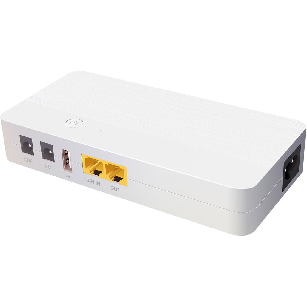 

Джерело безперебійного живлення (ДБЖ) для роутера WGP Mini DC UPS White (POE04)