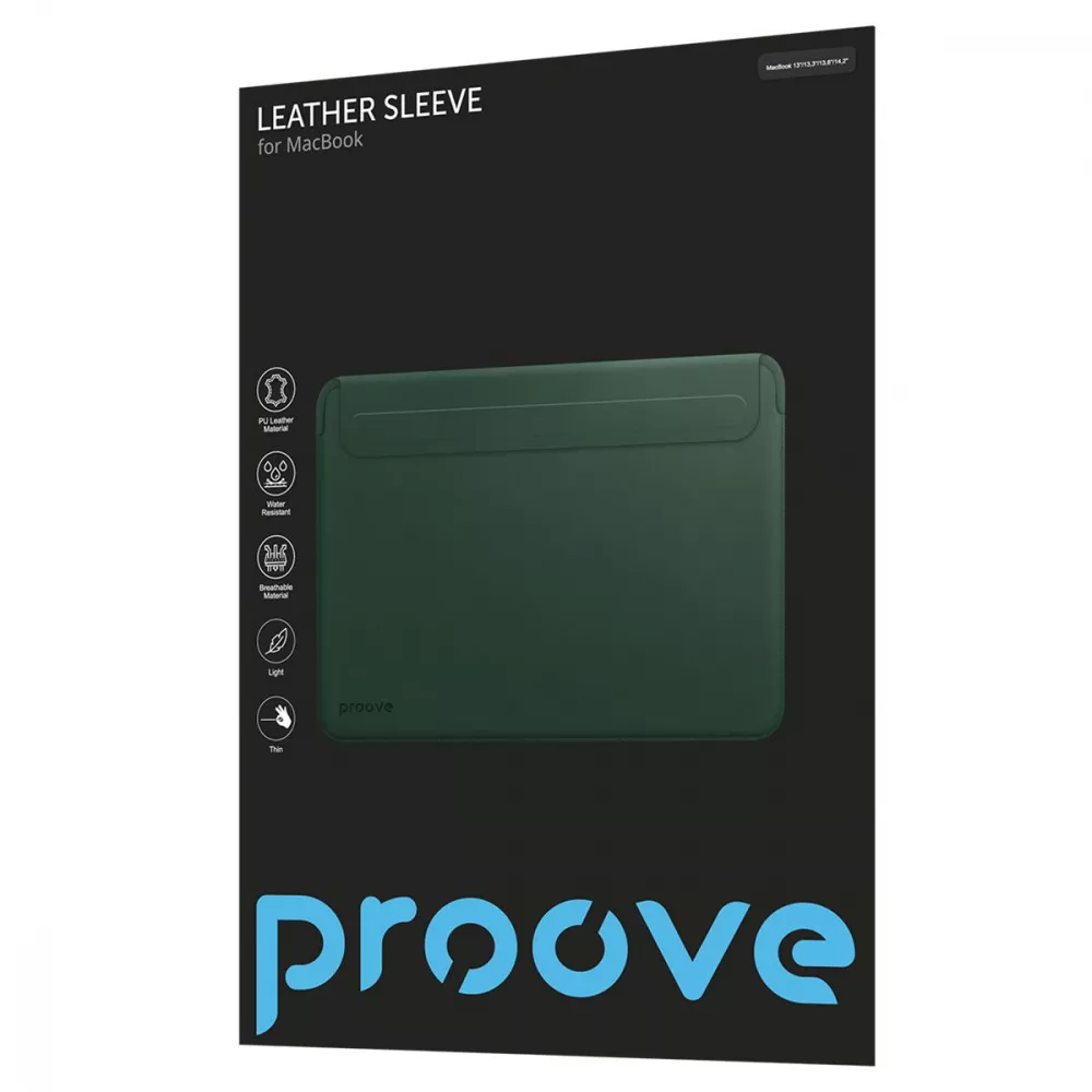 Чохол Proove Leather Sleeve для MacBook 13