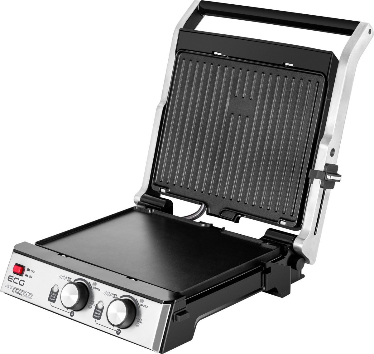 Электрогриль ECG KG 2033 Duo Grill & Waffle [80335] 