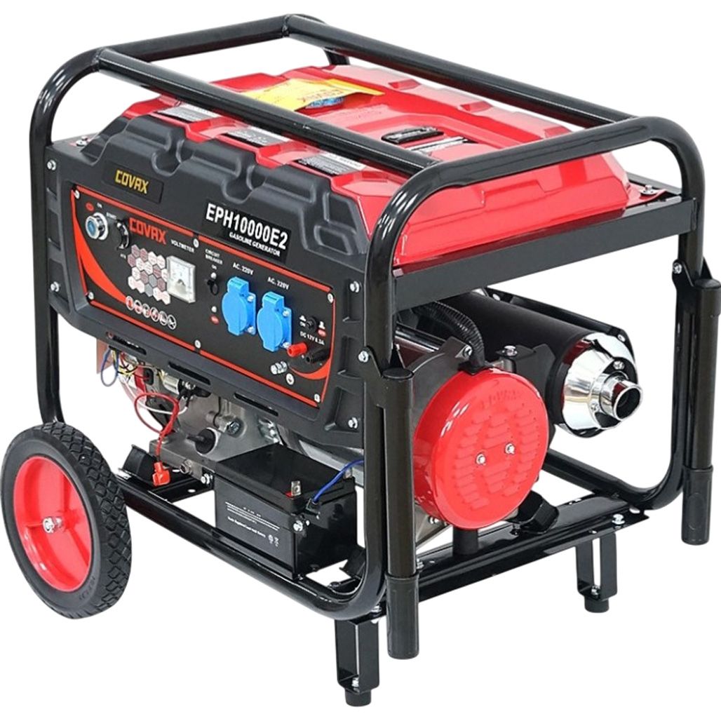 

Генератор бензиновый COVAX EPH10000E2