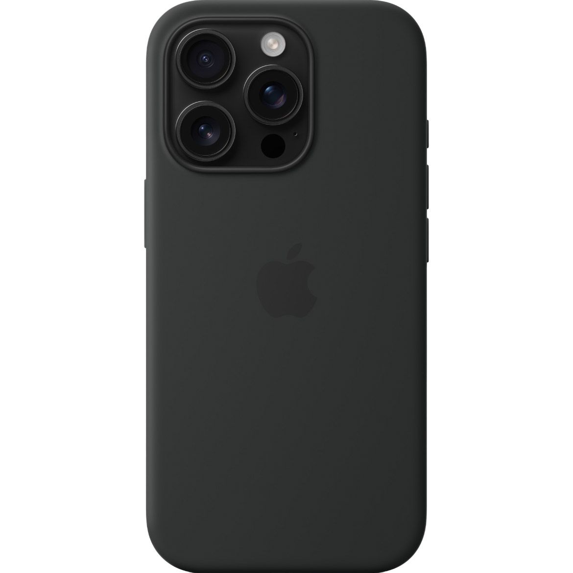 Чохол Apple Silicone Case with MagSafe для iPhone 16 Pro Black AAA