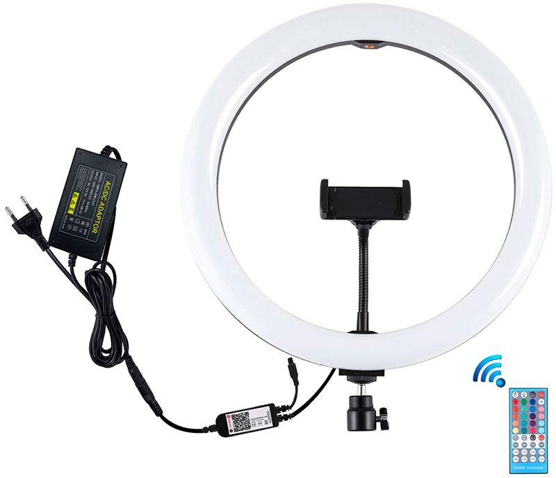 

Кольцевая LED лампа Puluz PU411EU 12`