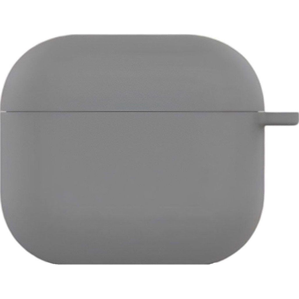 

Чехол Ultrathin Silicone Case для Apple AirPods 3 Advanced Ash