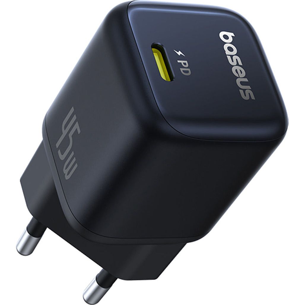 

Мережевий зарядний пристрій Baseus PicoGo GaN USB-C 45W Cosmic Black (P10176800123-00)