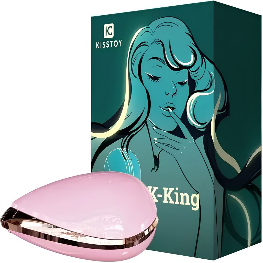 

Вібратор з вакуумною стимуляцією KissToy K-King Pink (SO4296)