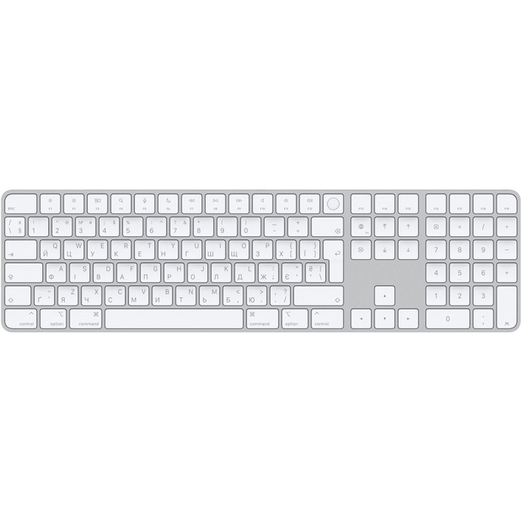

Клавіатура Apple Magic Keyboard with Touch ID and Numeric Keypad (MK2C3)