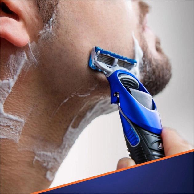 Тример для бороди та вусів Gillette Fusion5 ProGlide Styler + станок для гоління (7702018273386)
