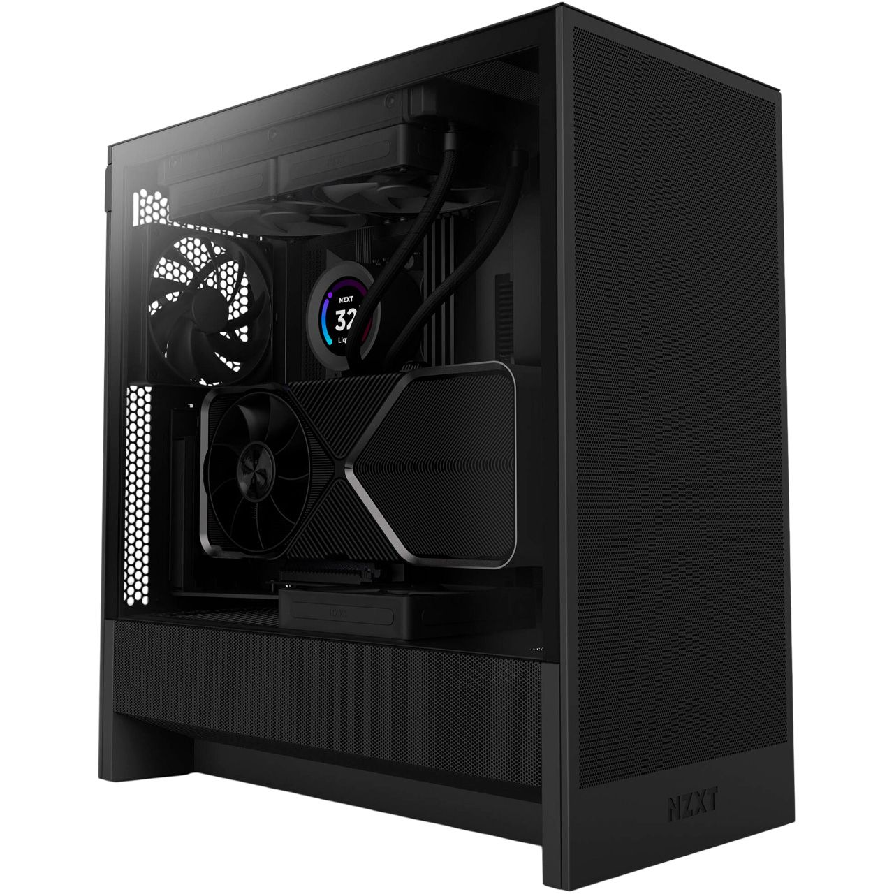 

Корпус NZXT H5 Flow Black (CC-H52FB-01)