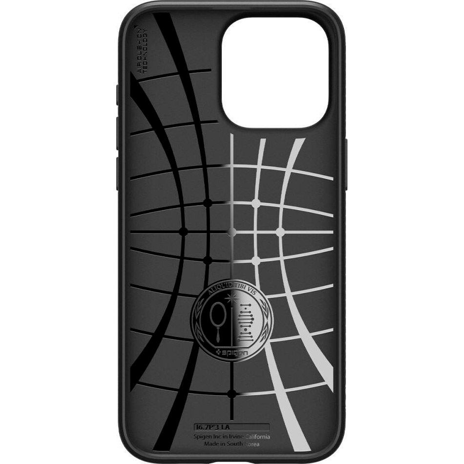 Чохол Spigen Liquid Air Case для Apple iPhone 15 Pro Matte Black (ACS06704)
