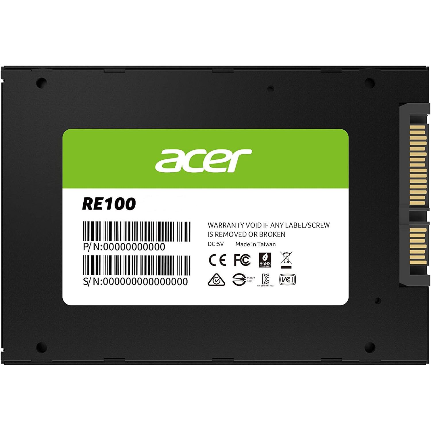 

SSD накопичувач Acer RE100 2TB (BL.9BWWA.110)
