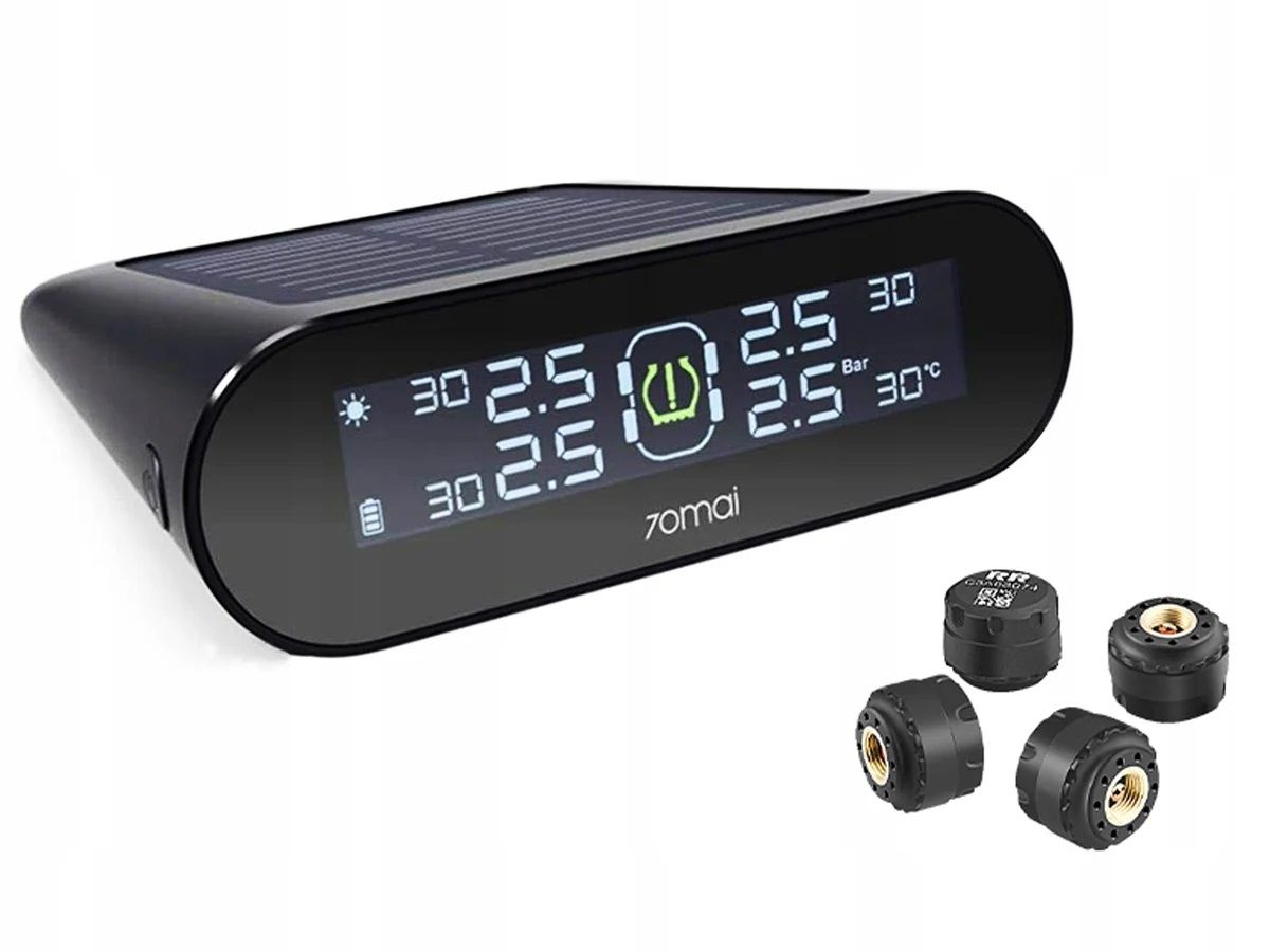 

Система контроля давления в шинах Xiaomi 70mai TPMS Lite Midrive T02 [48730]