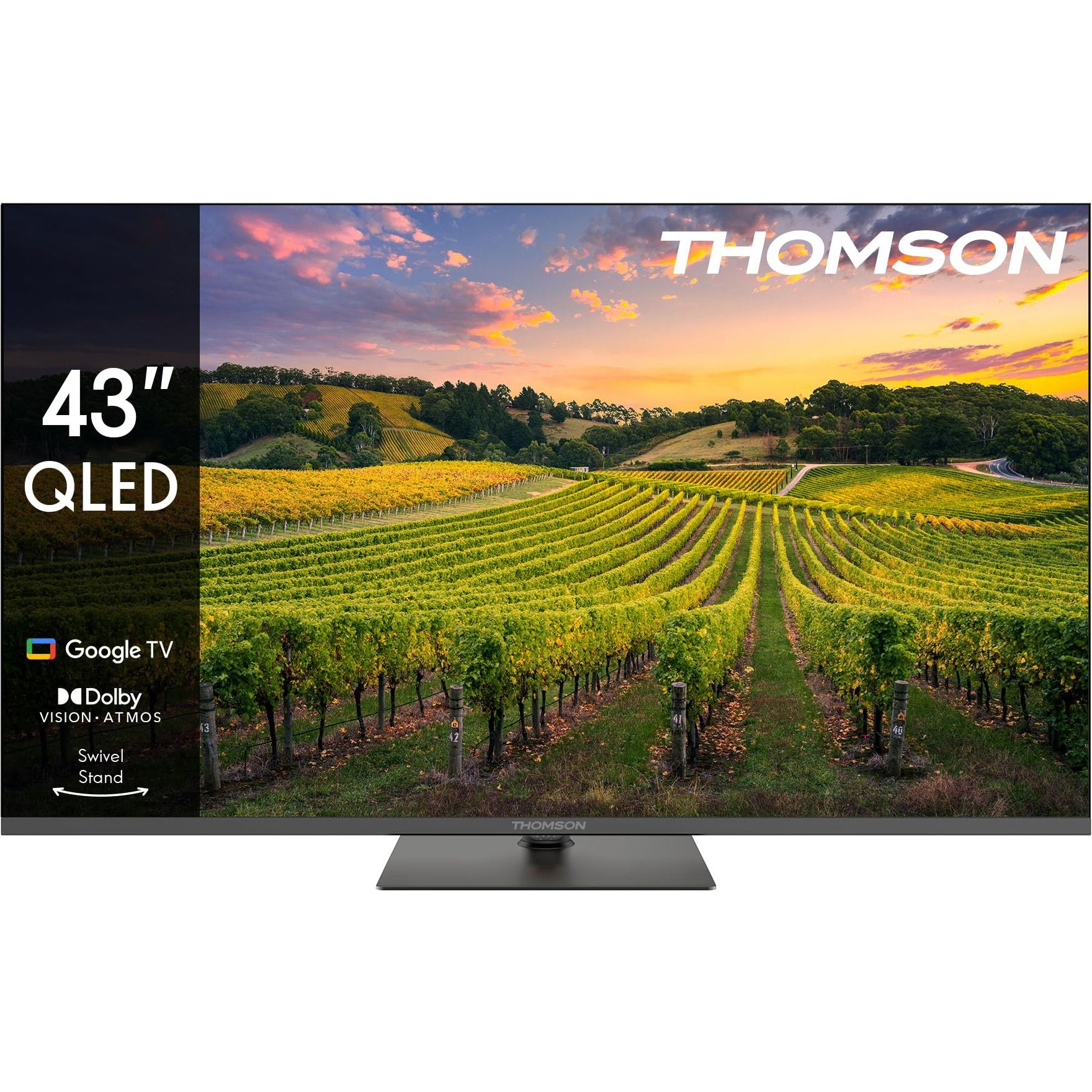 

Телевізор Thomson QG5C14 43" QLED 4K UHD (43QG5C14)