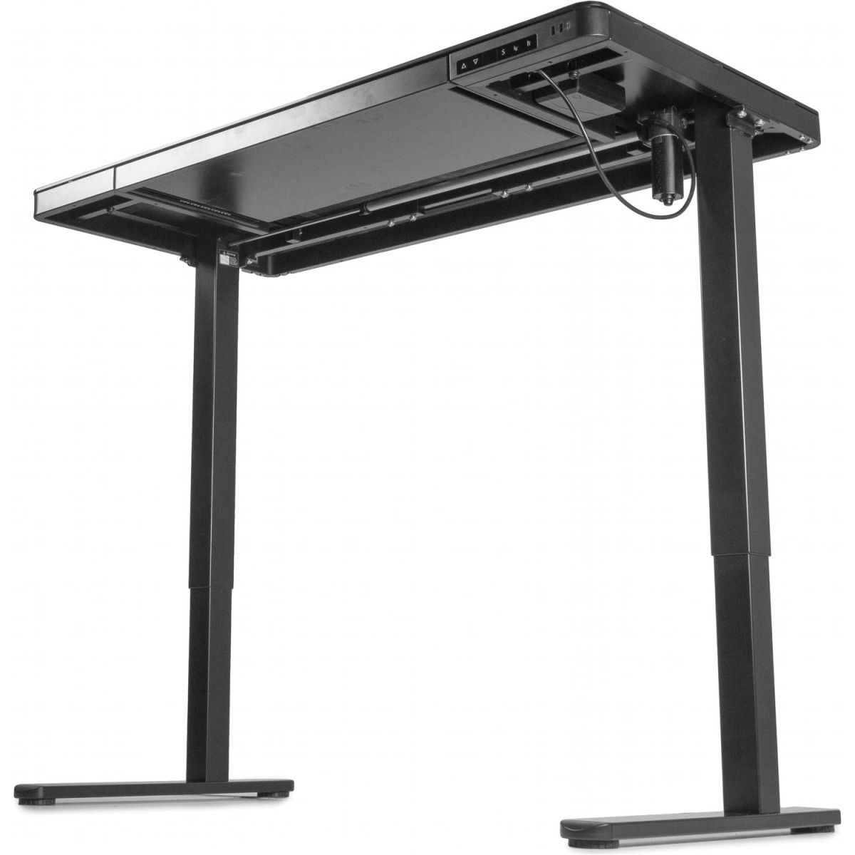 Комп`ютерний ігровий стіл Barsky StandUp black glass 1200x600 (BST-11)