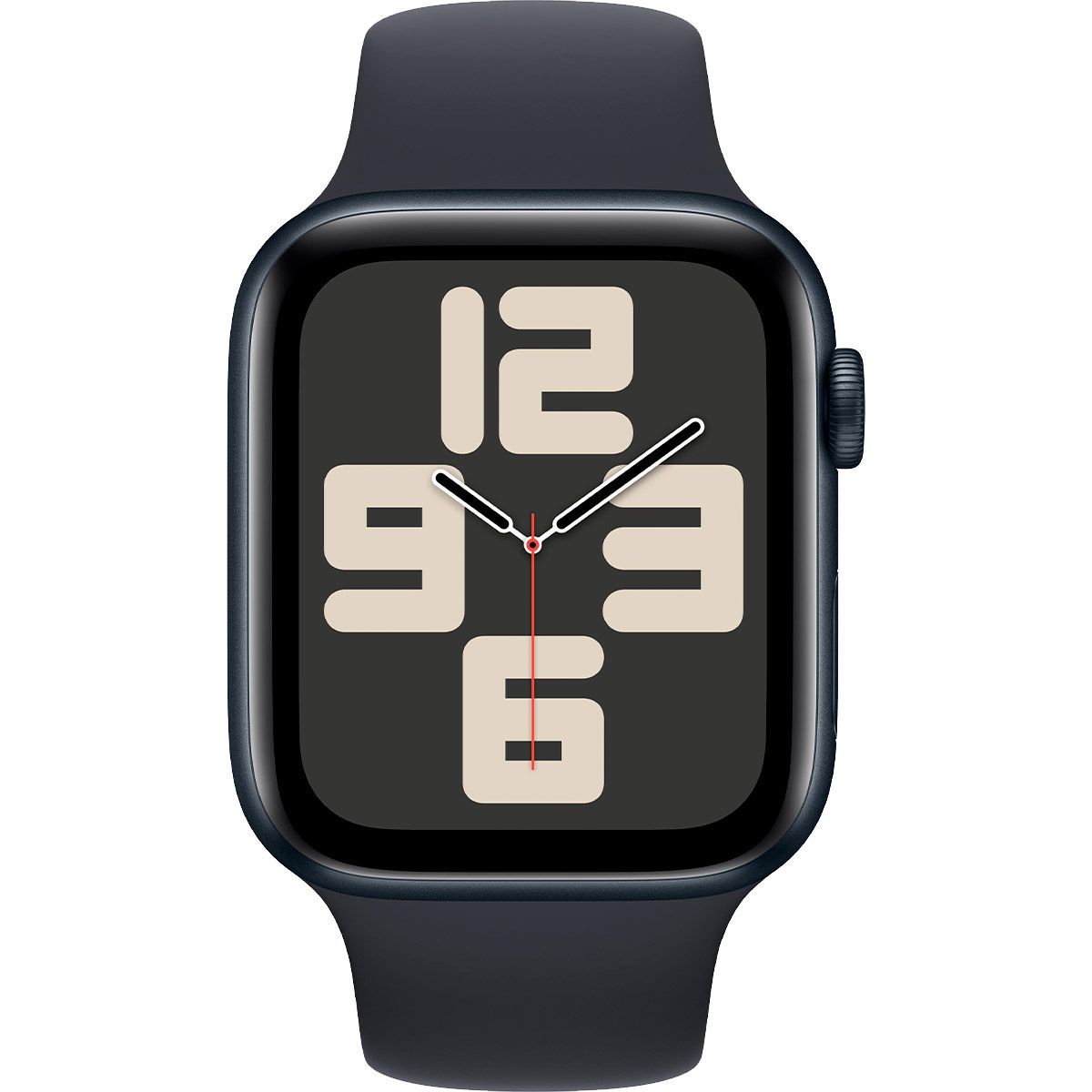 Смарт-годинник Apple Watch SE 2 GPS 44mm Midnight Aluminum Case with Midnight Sport Band S/M (MRE73)