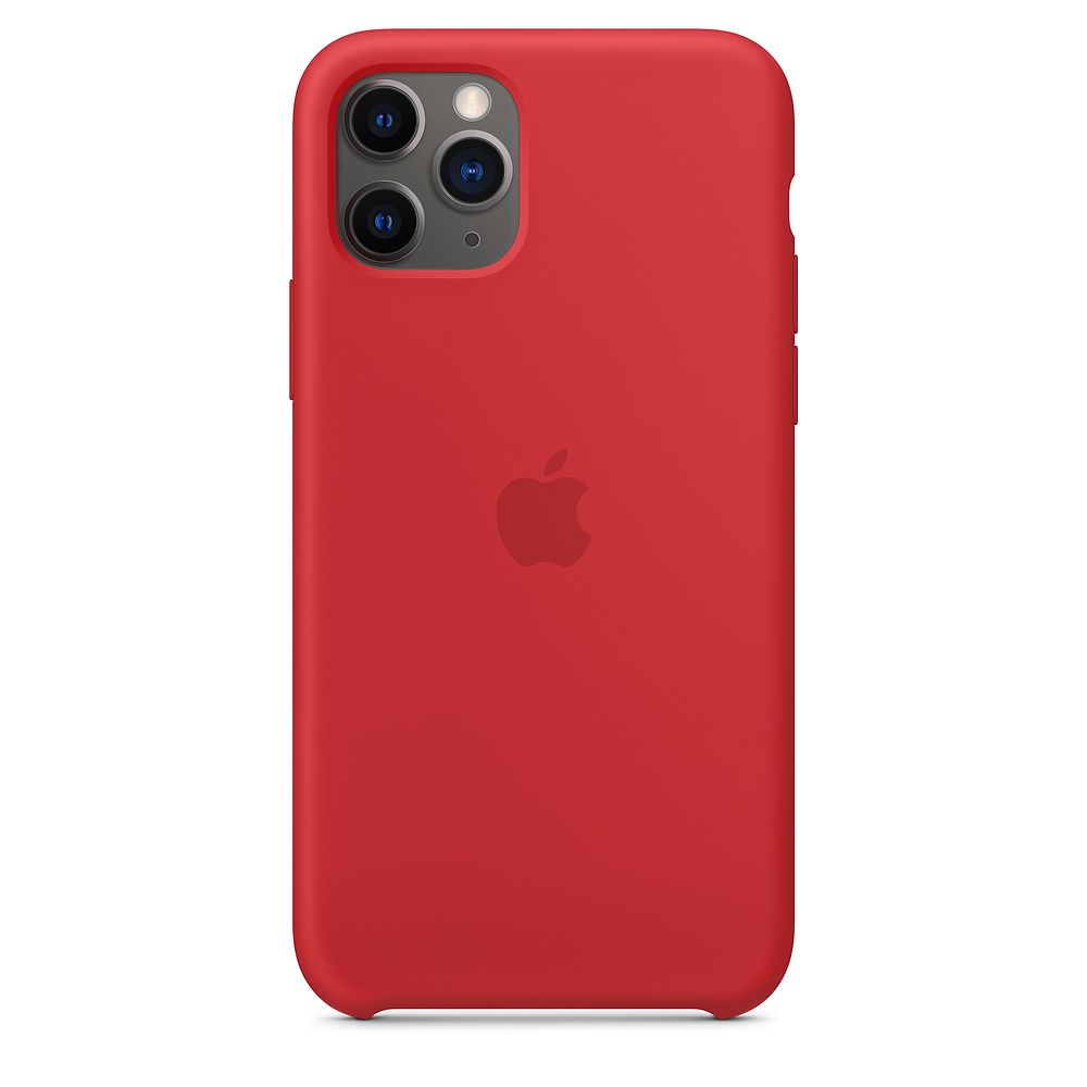 

Чехол Silicone Case для Apple iPhone 11 Pro (Red) ААА
