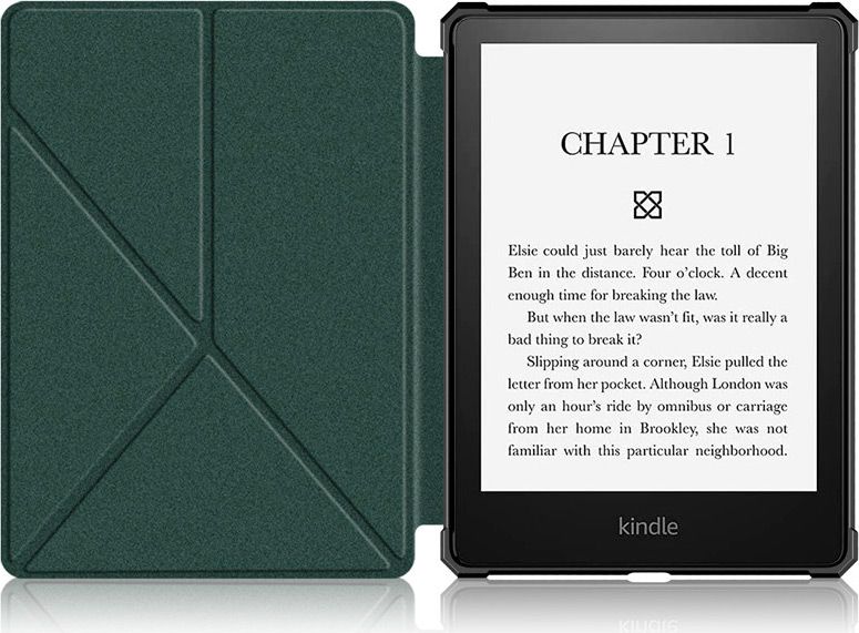 Чохол-книжка BeCover Ultra Slim Origami для Amazon Kindle Paperwhite 11th Gen 2021 Dark Green (707220)
