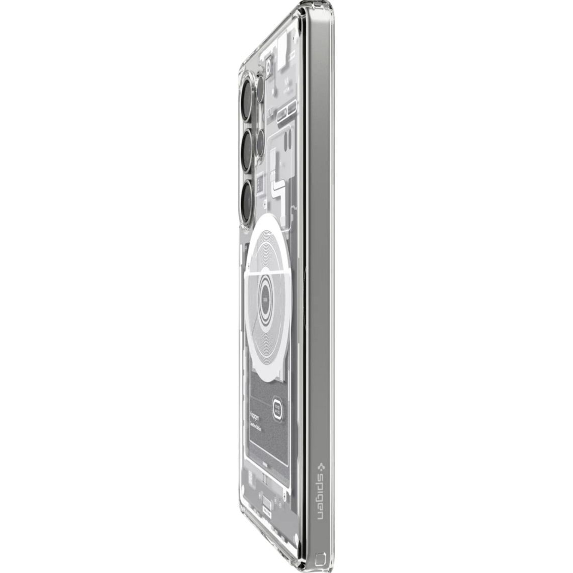 Чохол Spigen Ultra Hybrid MagSafe для Samsung Galaxy S25 Ultra Zero One White (ACS08958) 