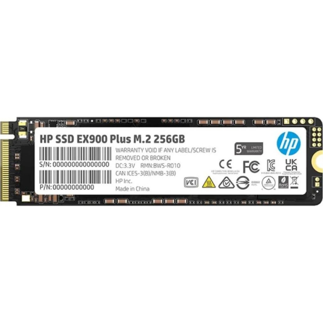 

SSD накопичувач HP EX900 Plus 256GB (35M32AA)