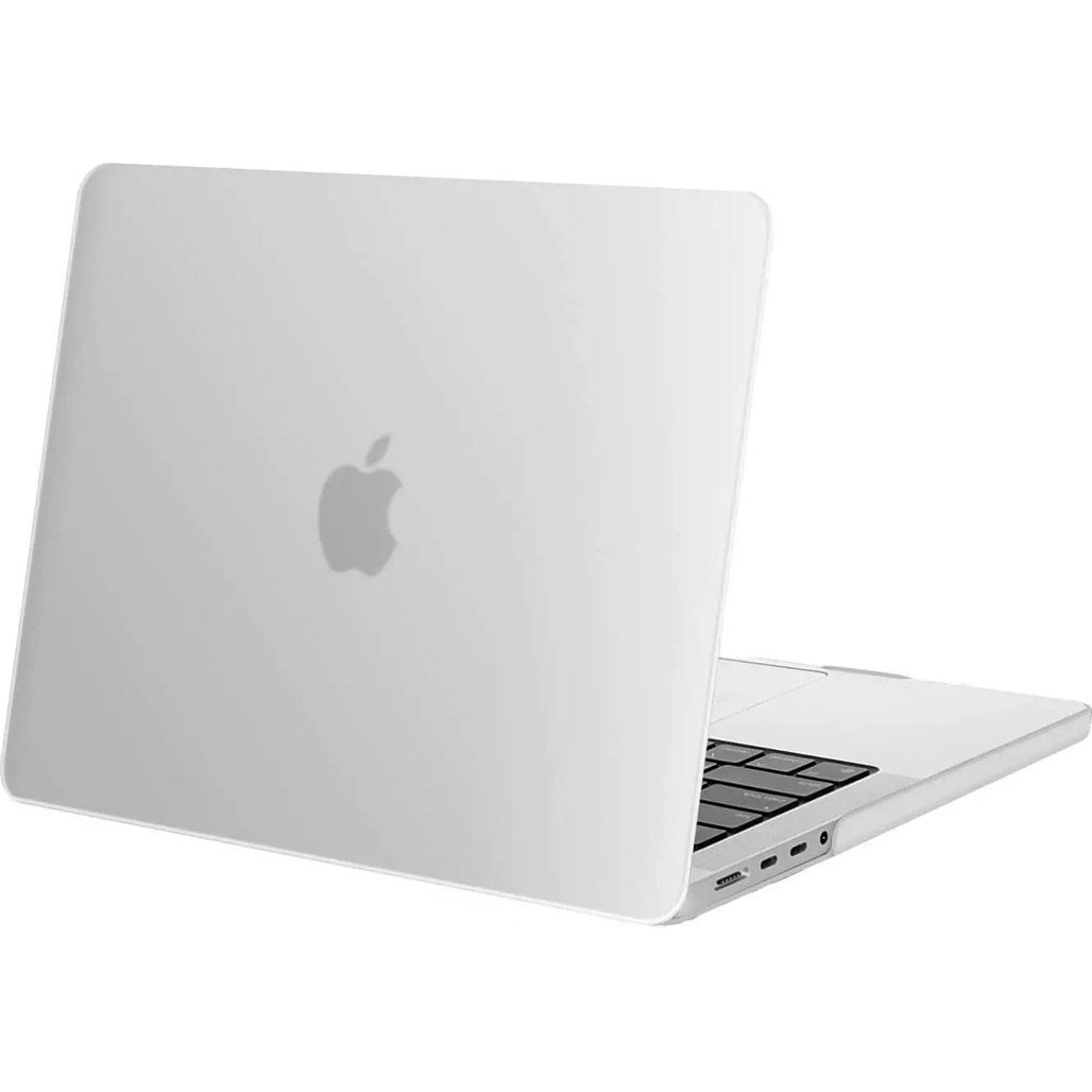 

Пластикова накладка (верх та низ) HardShell Matte Case для Apple MacBook Pro 14.2" M2 A2681 2023 Transparent
