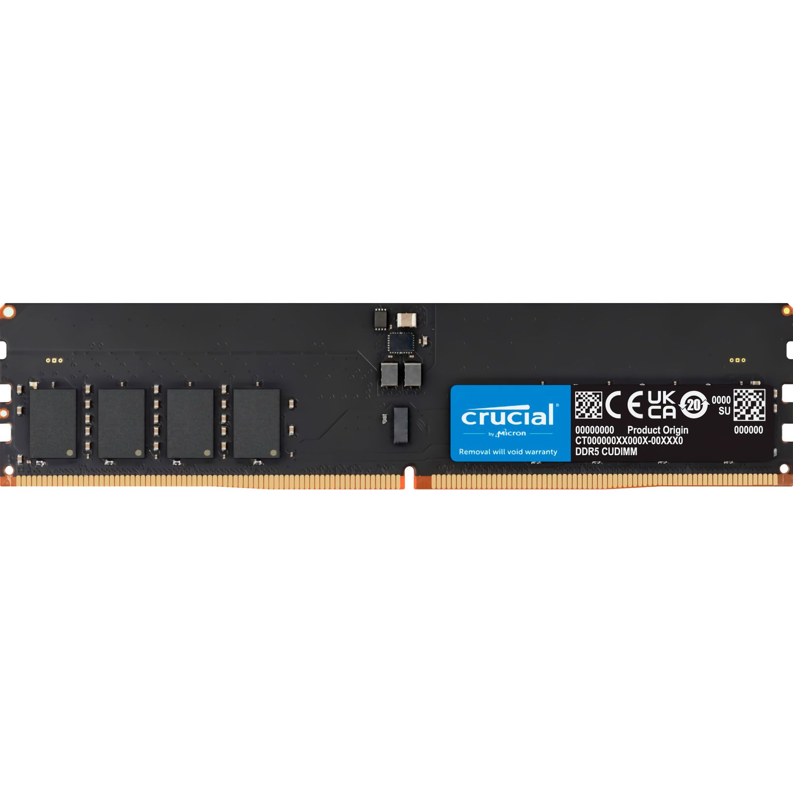 

Модуль пам'яті Crucial DDR5 32GB 6400 MHz CUDIMM (CT32G64C52CU5)