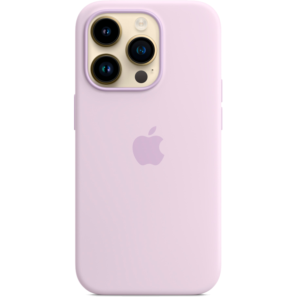 

Чехол Silicone Case с MagSafe для Apple iPhone 14 Pro (Lilac) ААА